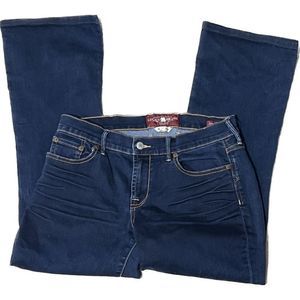 Lucky Brand‎ Womens Denim Jeans Boot Cut Blue Wash Size 6